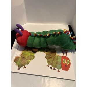 Eric Carle The Very Hungry Caterpillar Book and Plush Toy Educational Reading